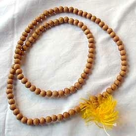 Manufacturers Exporters and Wholesale Suppliers of Original Mysore Sandalwood Mala Jaipur Rajasthan