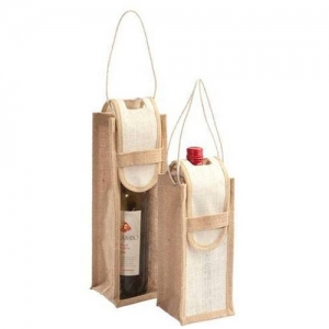 Jute wine bag Manufacturer Supplier Wholesale Exporter Importer Buyer Trader Retailer in DELHI Delhi India