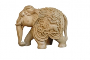 Wooden Fine Carving Elephant Manufacturer Supplier Wholesale Exporter Importer Buyer Trader Retailer in Indore Madhya Pradesh India